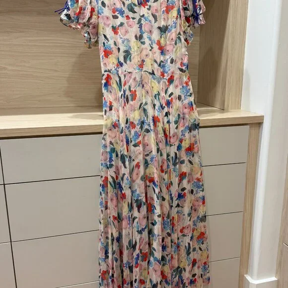 DÔEN (Doen) Floret Dress in Fleur Du Matin (Size Medium, Multicolor Floral) - Picture 6 of 8